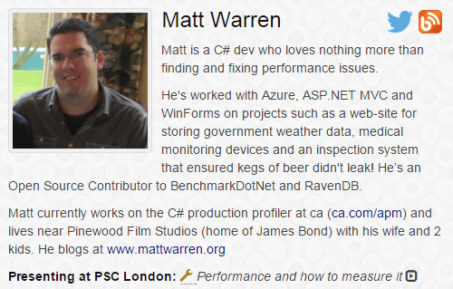 Talk at ProgSCon London